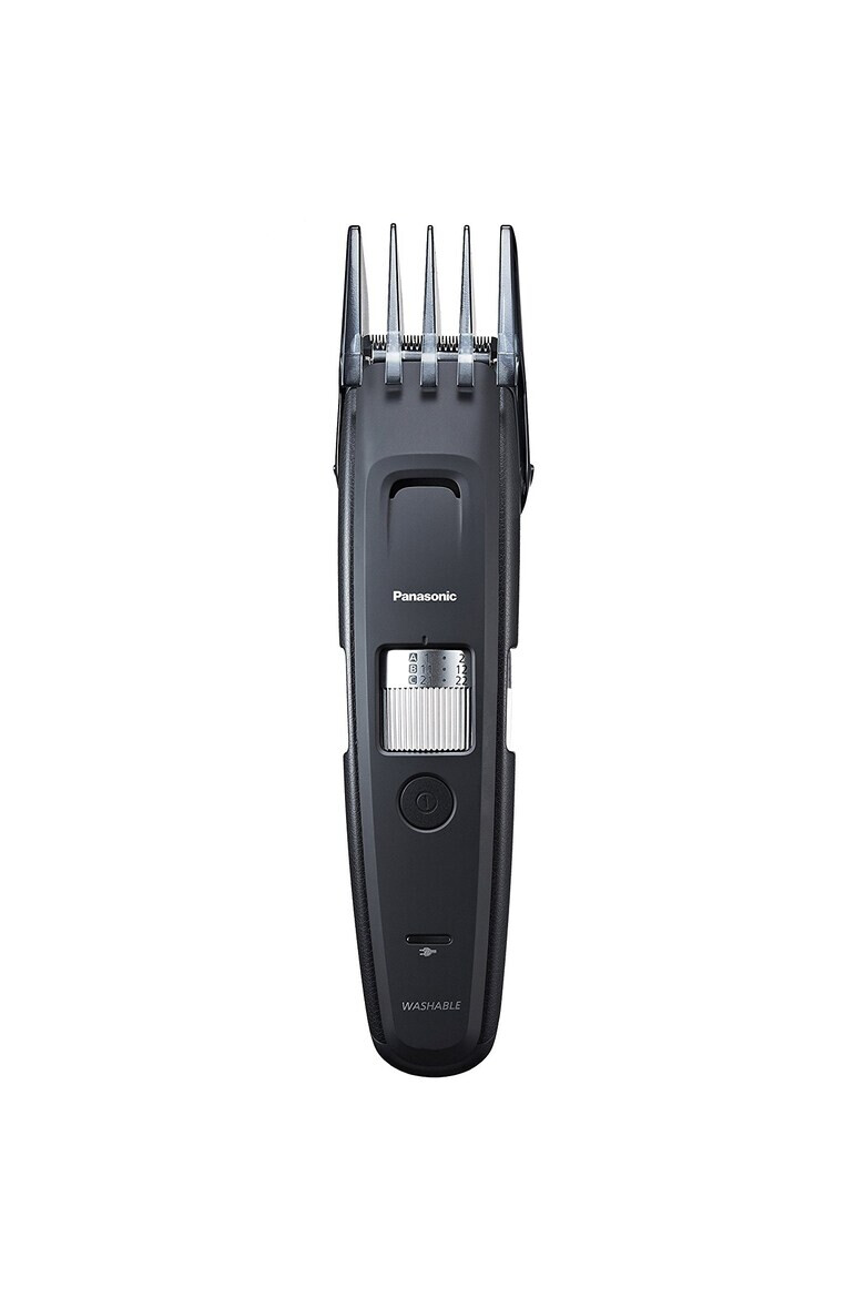 Panasonic Trimmer pentru barba lavabil 0.5-30mm acumulator sau la retea 4 accesorii Negru - Pled.ro