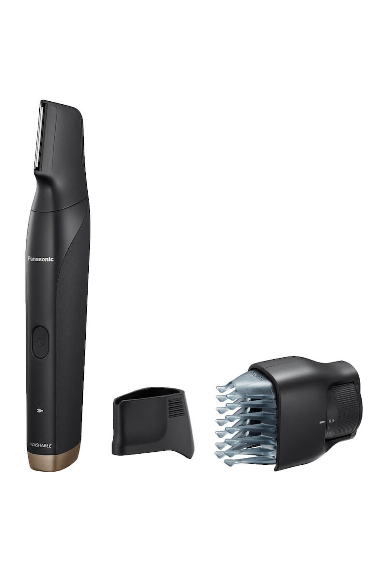 Panasonic Trimmer pentru barba si par corporal 3 in 1 Wet & Dry 0.5-10 mm Negru - Pled.ro