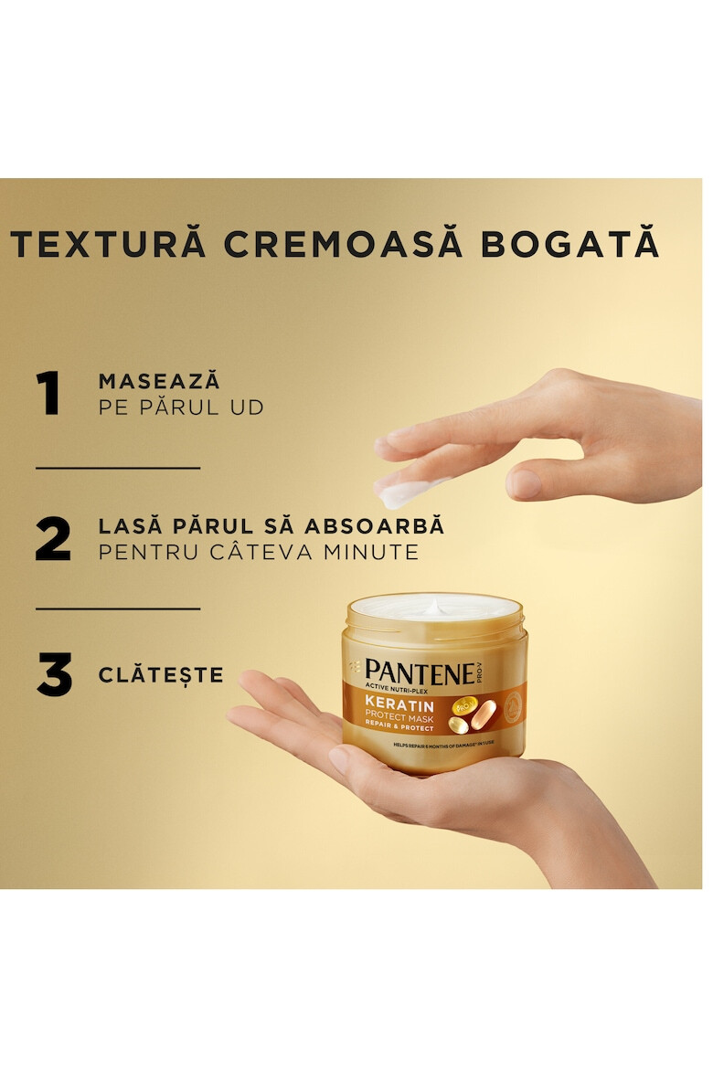 Pantene Masca de par Pro-V Repair & Protect Keratin Protect pentru par fragil si uscat - Pled.ro