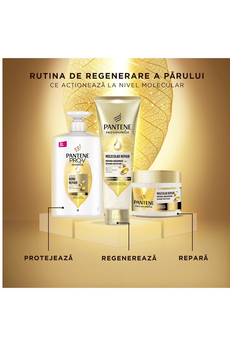 Pantene Sampon Pro-V Miracles Molecular Repair pentru par uscat si deteriorat 1000 ml - Pled.ro