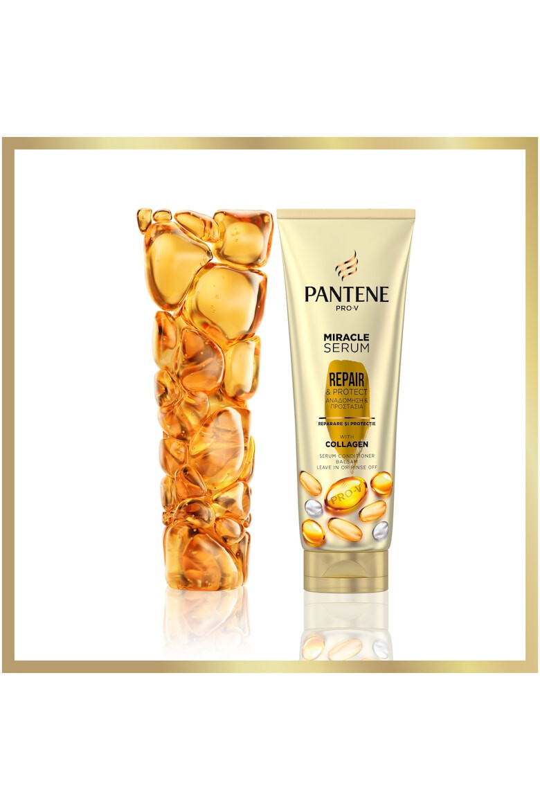 Pantene Set Cadou Pro-V Repair & Protect: Sampon Pro-V Repair & Protect pentru par deteriorat 360 ml + Balsam Pro-V Repair & Protect 3 Minute Miracle pentru par deteriorat 200 ml - Pled.ro