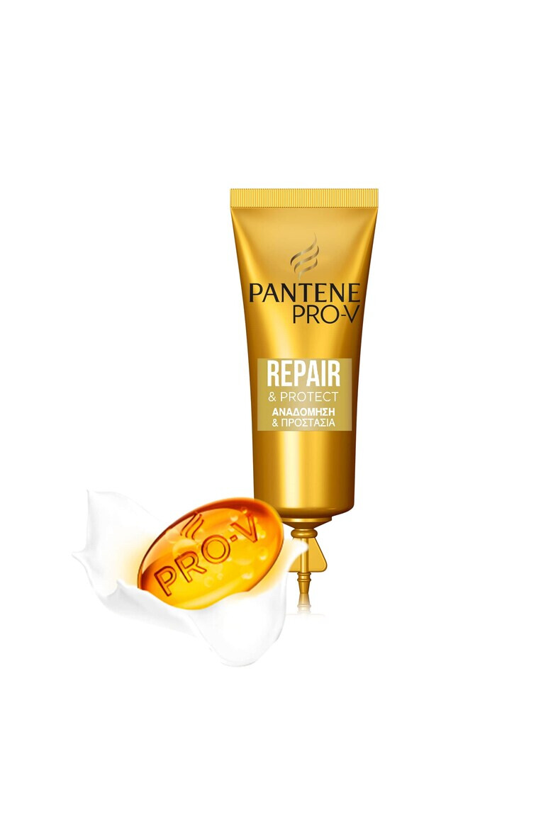 Pantene Tratament fiole Pro-V Repair & Protect pentru par deteriorat 3 x 15 ml - Pled.ro