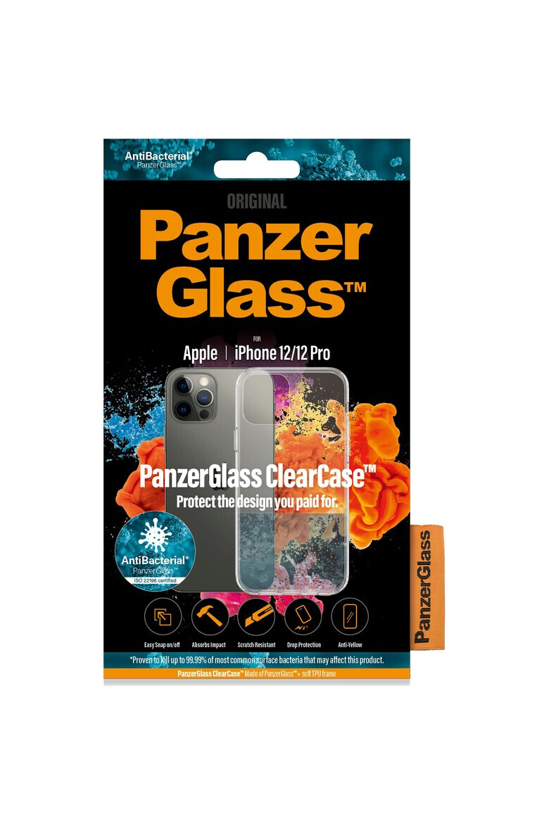 PanzerGlass Husa de protectie pentru Apple iPhone 12 | 12 Pro Transparenta - Pled.ro