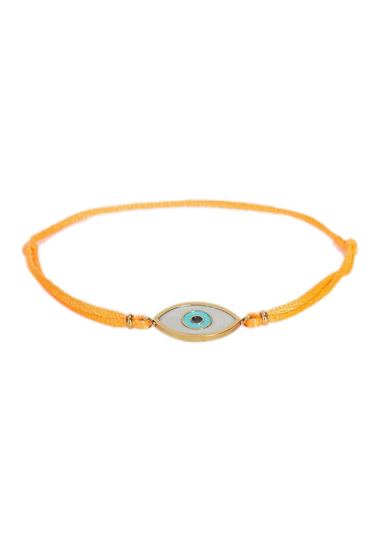 PARFOIS Bratara cu nod glisant si talisman Evil-Eye - Pled.ro