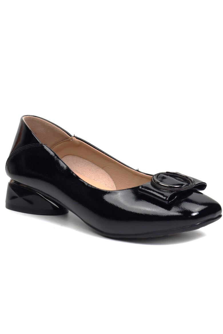 PASS Collection Pantofi dama M5M520012B 01 L negru lac - Pled.ro