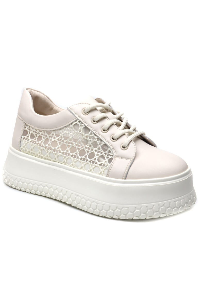 PASS Collection Sneakers dama W1W140030C 52 Z crem - Pled.ro