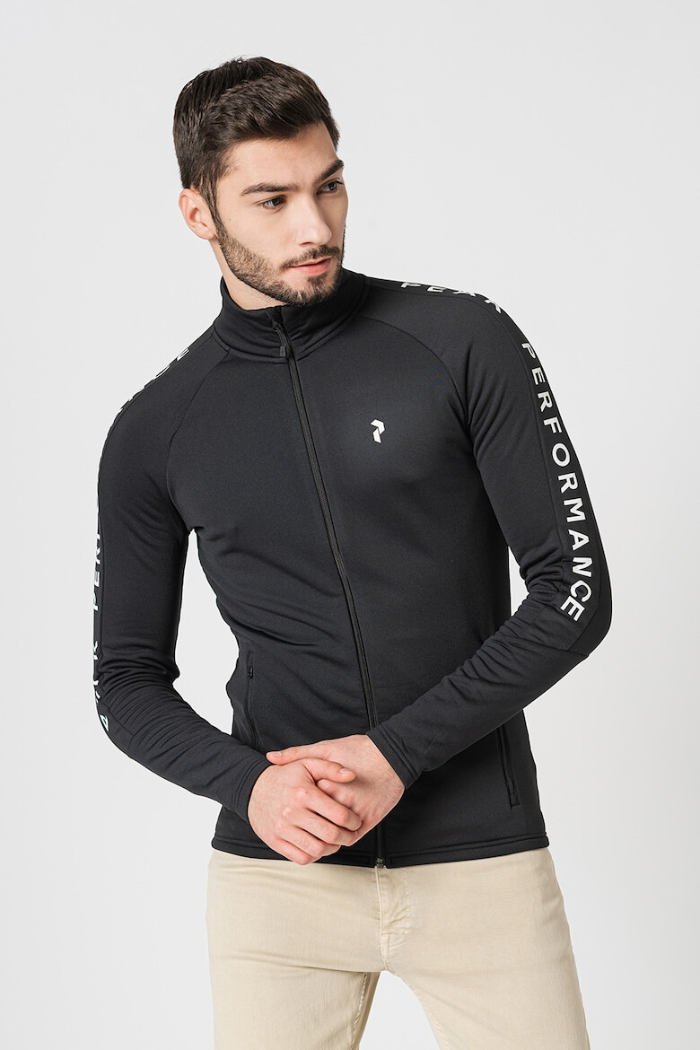 Peak Performance Bluza sport cu fermoar si maneci raglan Rider - Pled.ro