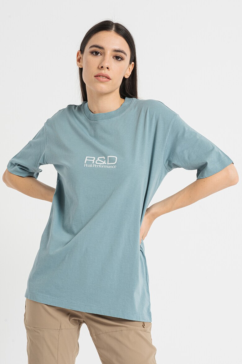 Peak Performance Tricou de bumbac organic cu logo - Pled.ro