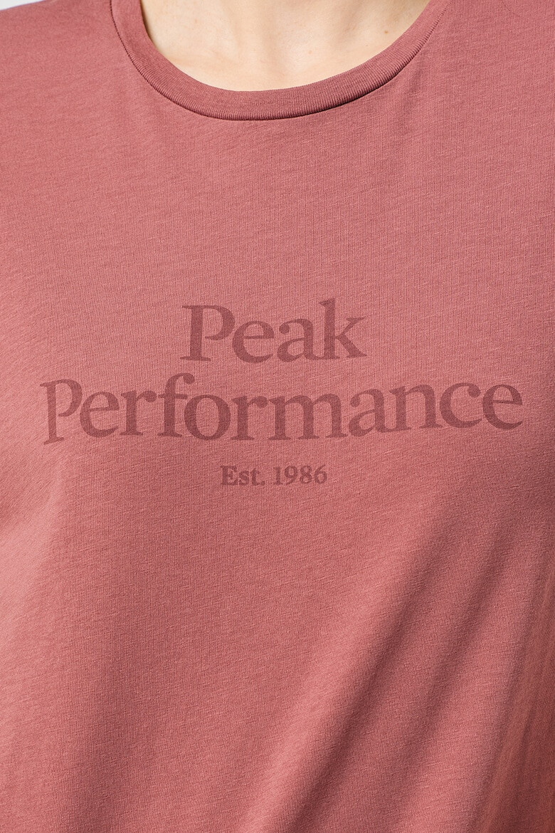 Peak Performance Tricou de bumbac organic cu logo Original - Pled.ro