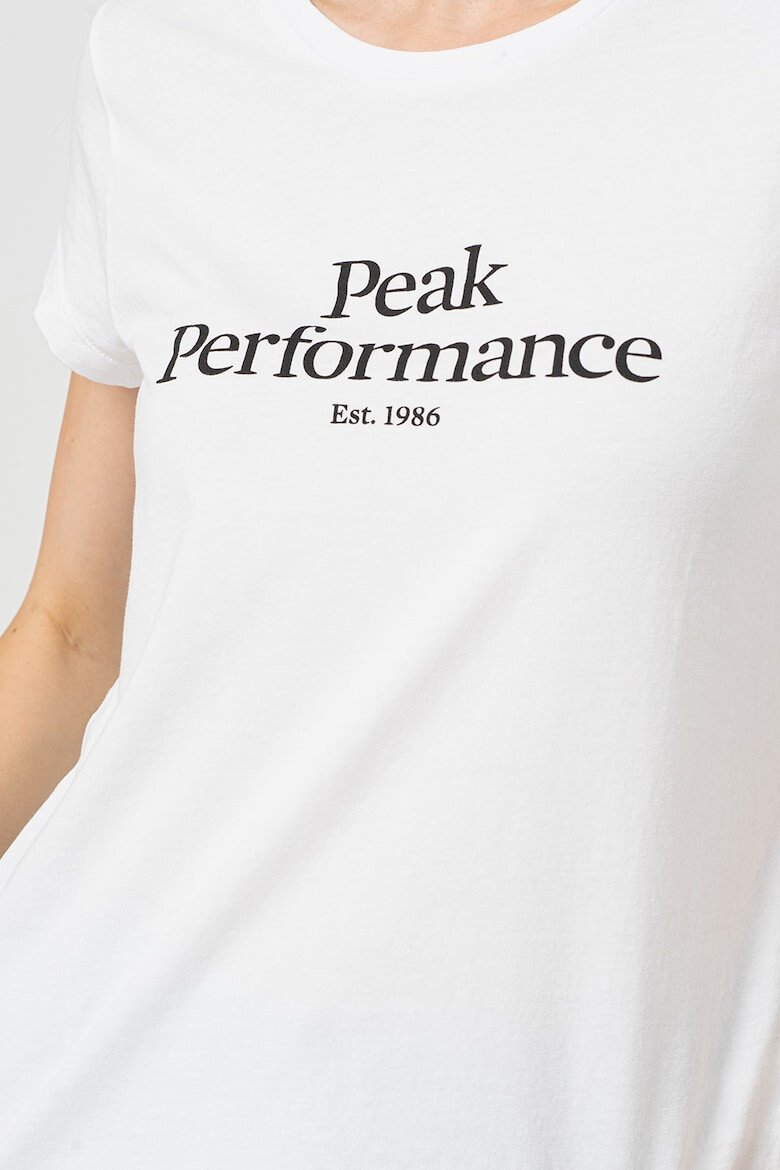 Peak Performance Tricou de bumbac organic cu logo Original - Pled.ro