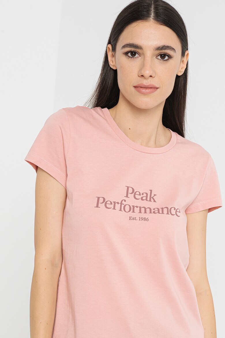 Peak Performance Tricou de bumbac organic cu logo Original - Pled.ro