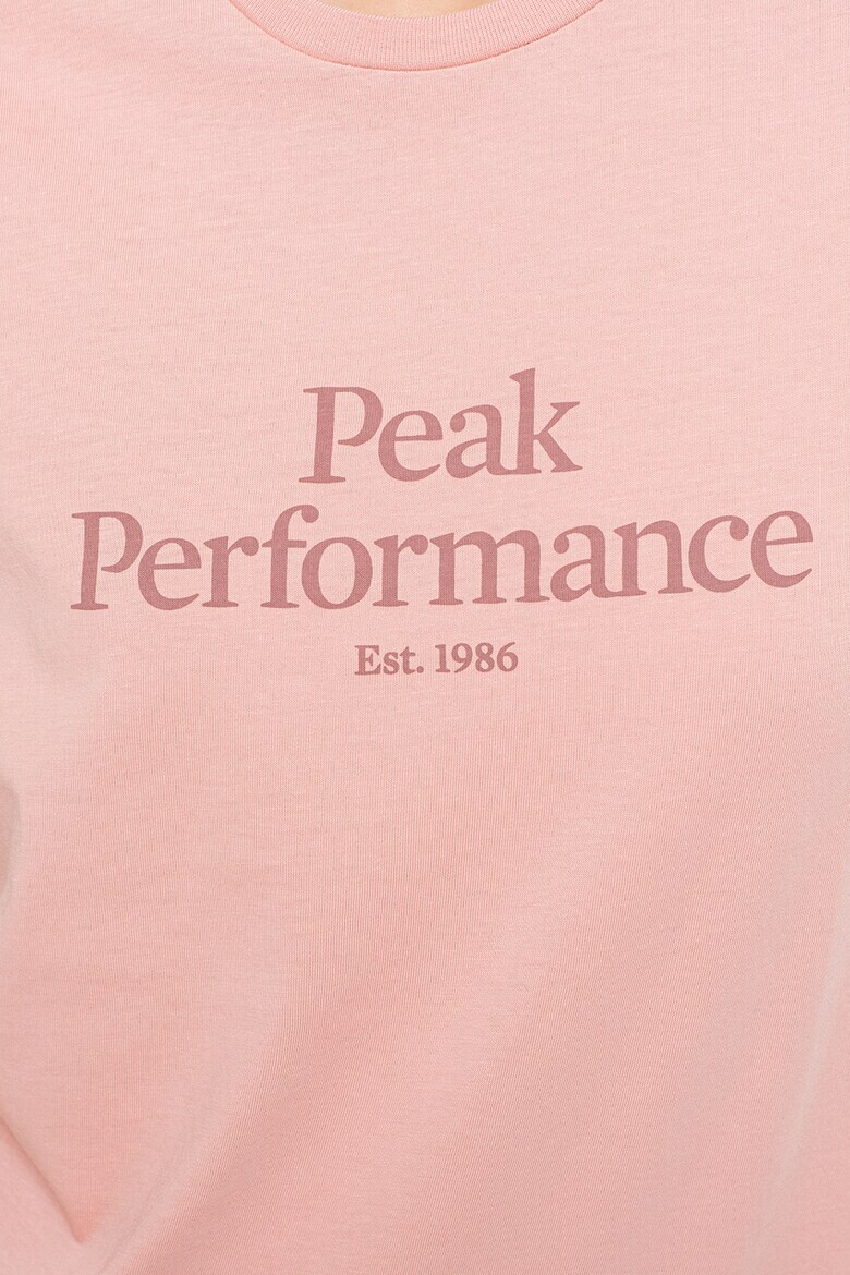 Peak Performance Tricou de bumbac organic cu logo Original - Pled.ro