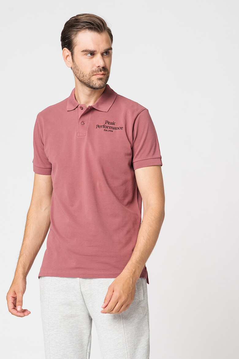 Peak Performance Tricou polo din pique cu logo brodat - Pled.ro