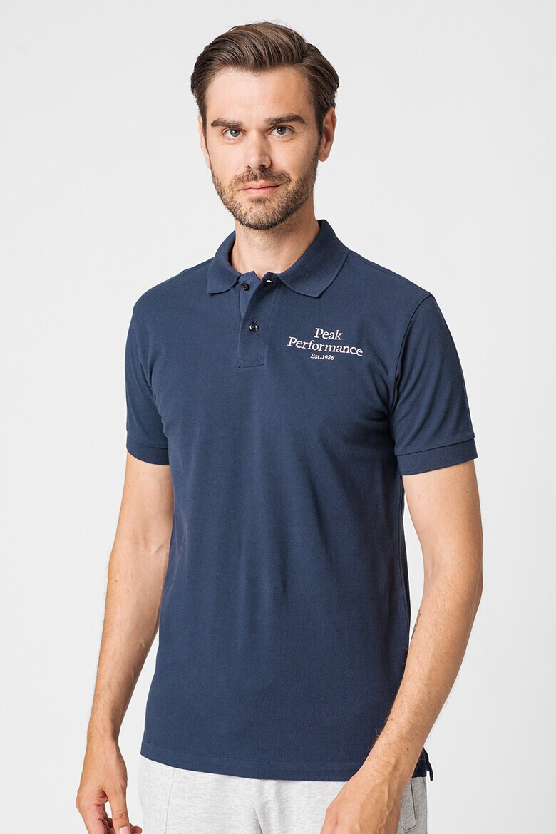 Peak Performance Tricou polo din pique cu logo brodat - Pled.ro