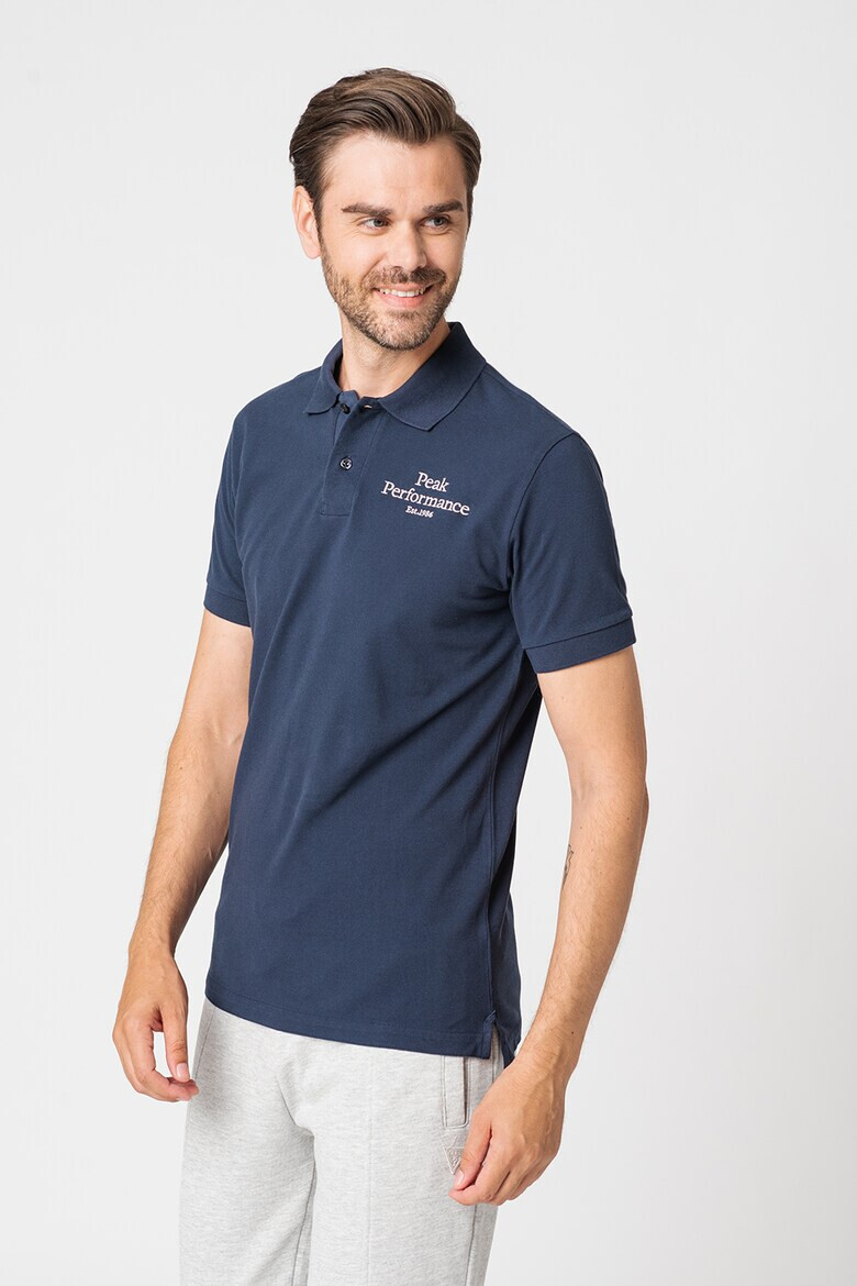 Peak Performance Tricou polo din pique cu logo brodat - Pled.ro