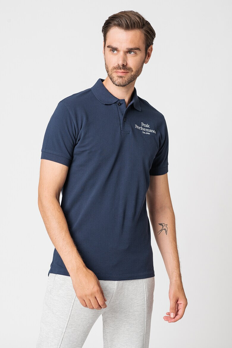 Peak Performance Tricou polo din pique cu logo brodat - Pled.ro