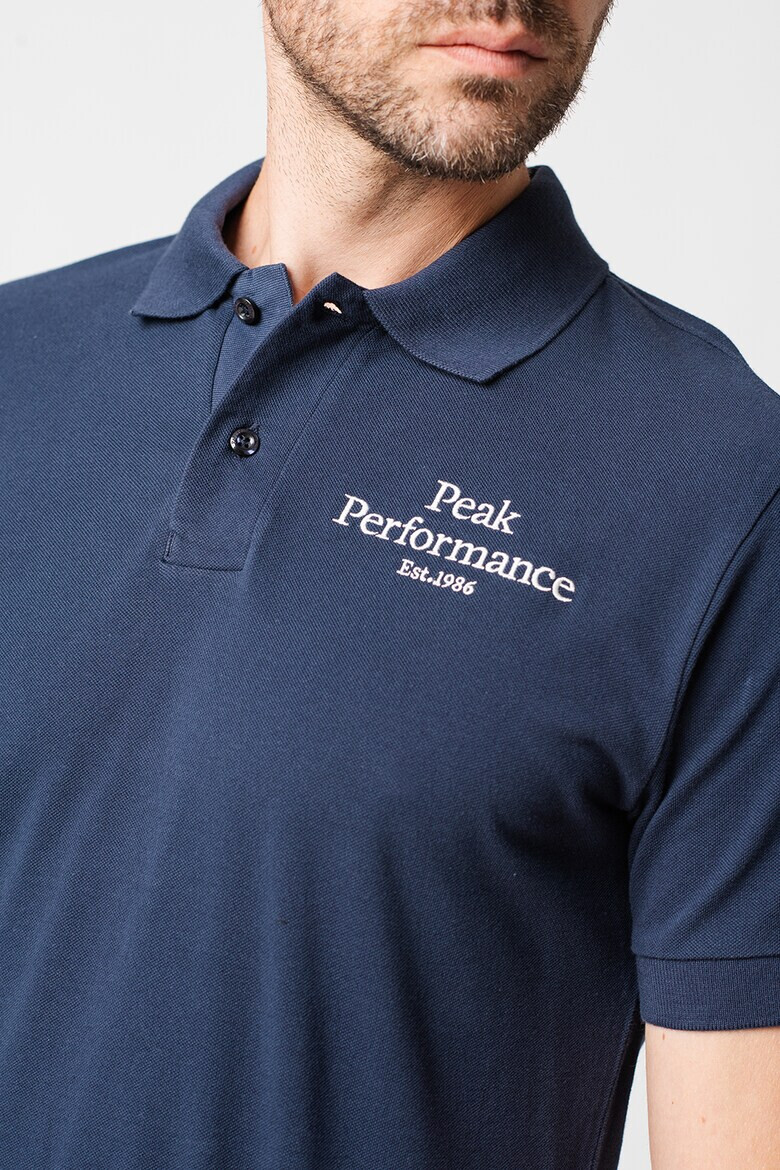 Peak Performance Tricou polo din pique cu logo brodat - Pled.ro