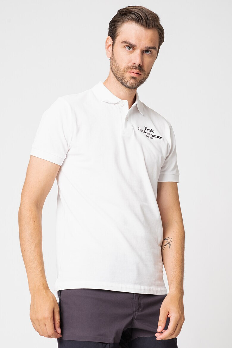 Peak Performance Tricou polo din pique cu logo brodat - Pled.ro