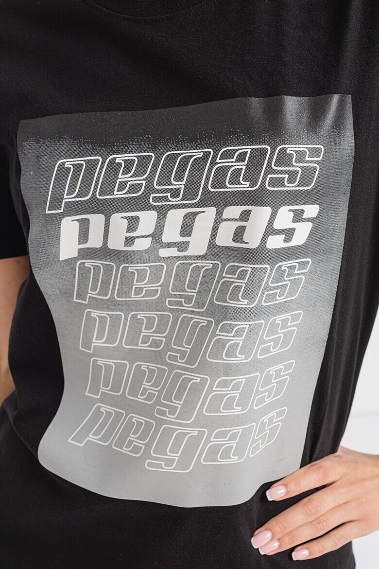 Pegas Tricou cu imprimeu logo - Pled.ro