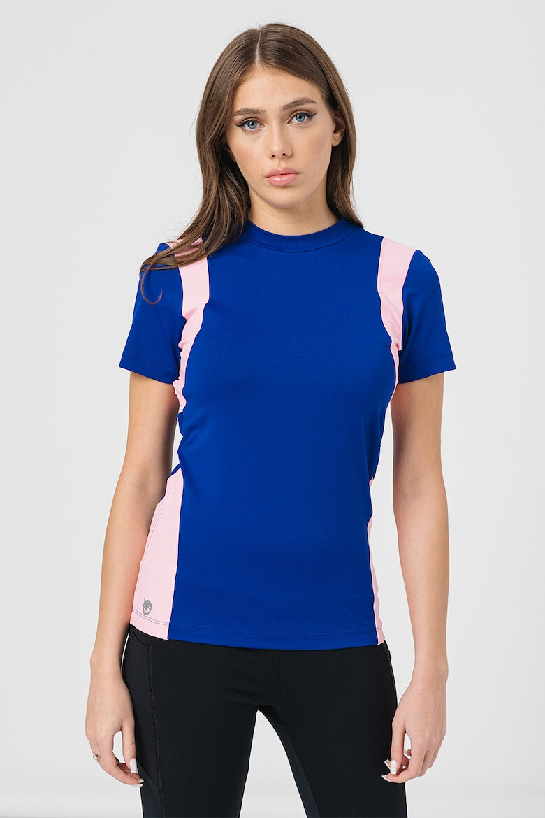 Pegas Tricou cu model colorblock si decupaje - Pled.ro