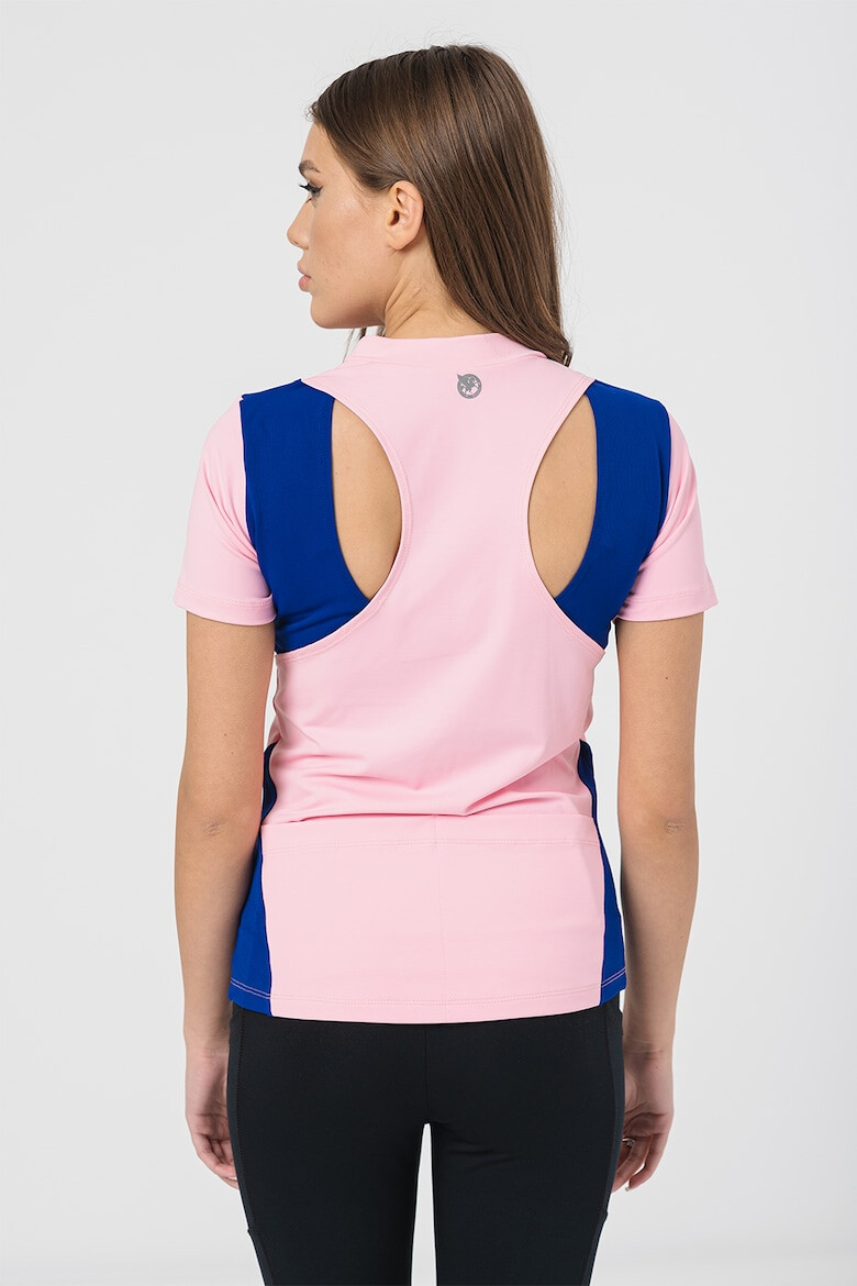 Pegas Tricou cu model colorblock si decupaje - Pled.ro