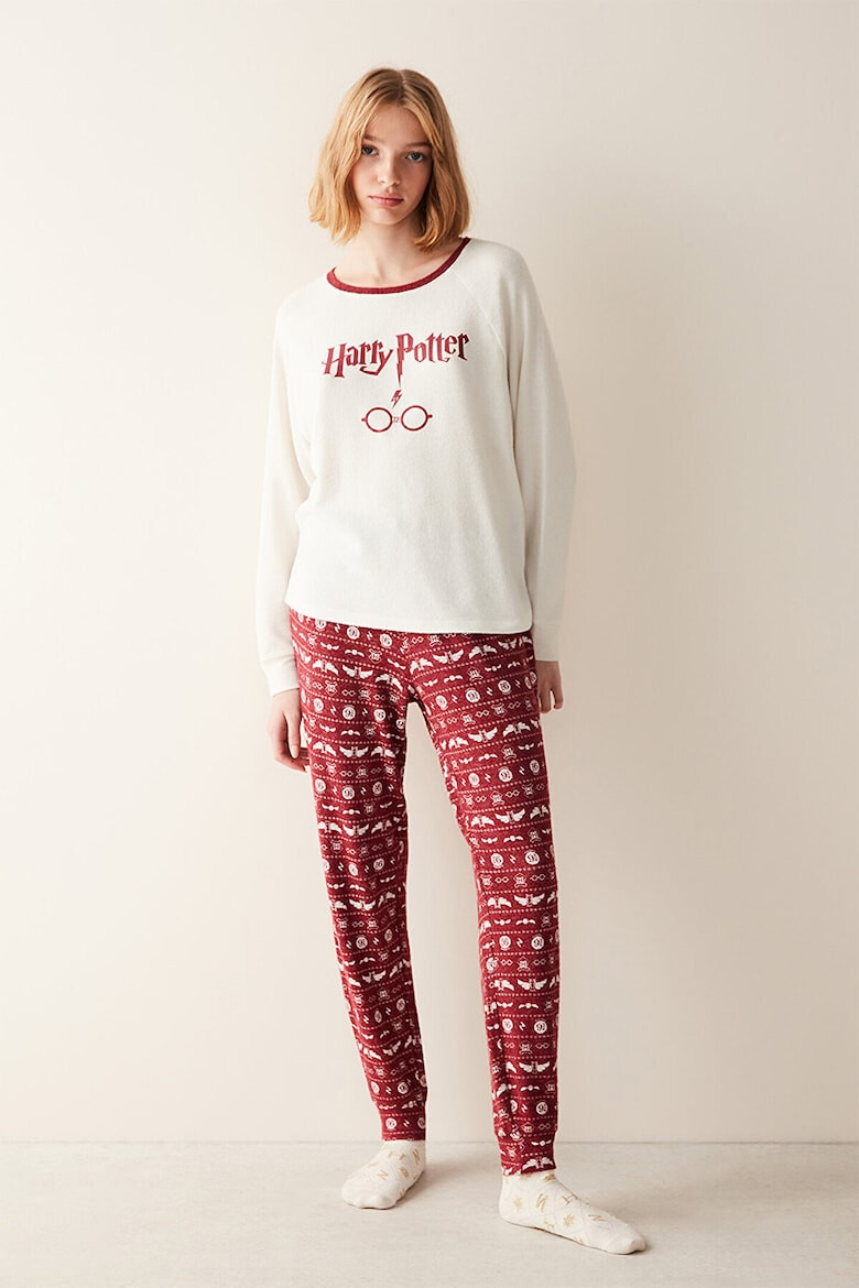 Penti Bluza de pijama din fleece cu Harry Potter - Pled.ro