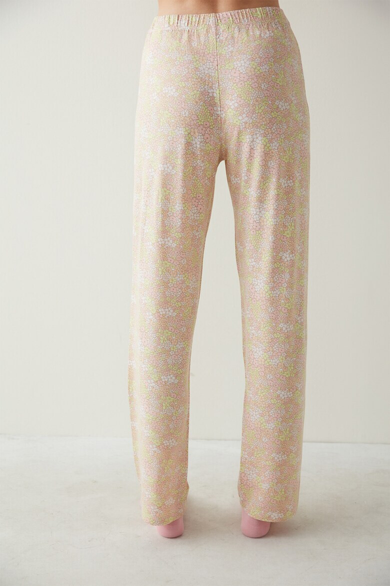 Penti Pantaloni de pijama cu imprimeu floral - Pled.ro