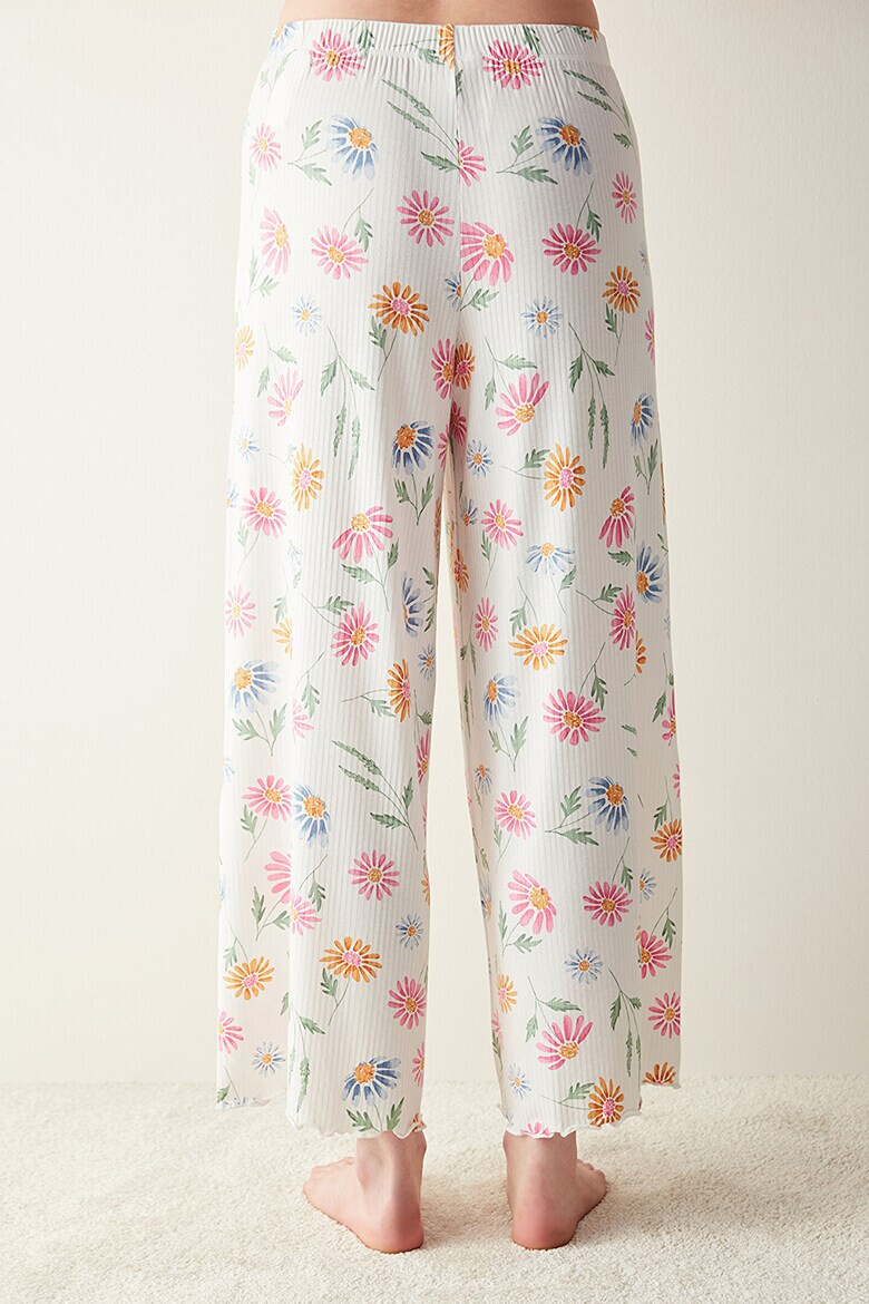 Penti Pantaloni de pijama cu imprimeu floral - Pled.ro