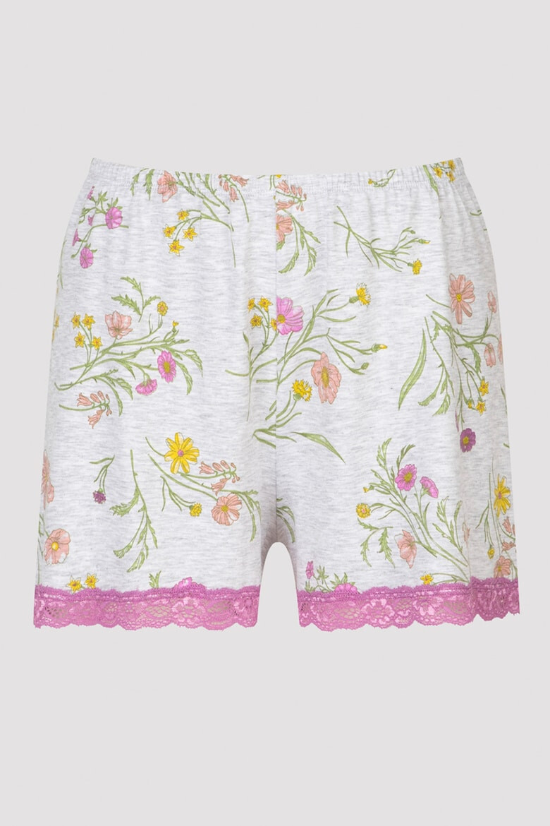 Penti Pantaloni scurti de pijama cu imprimeu floral - Pled.ro