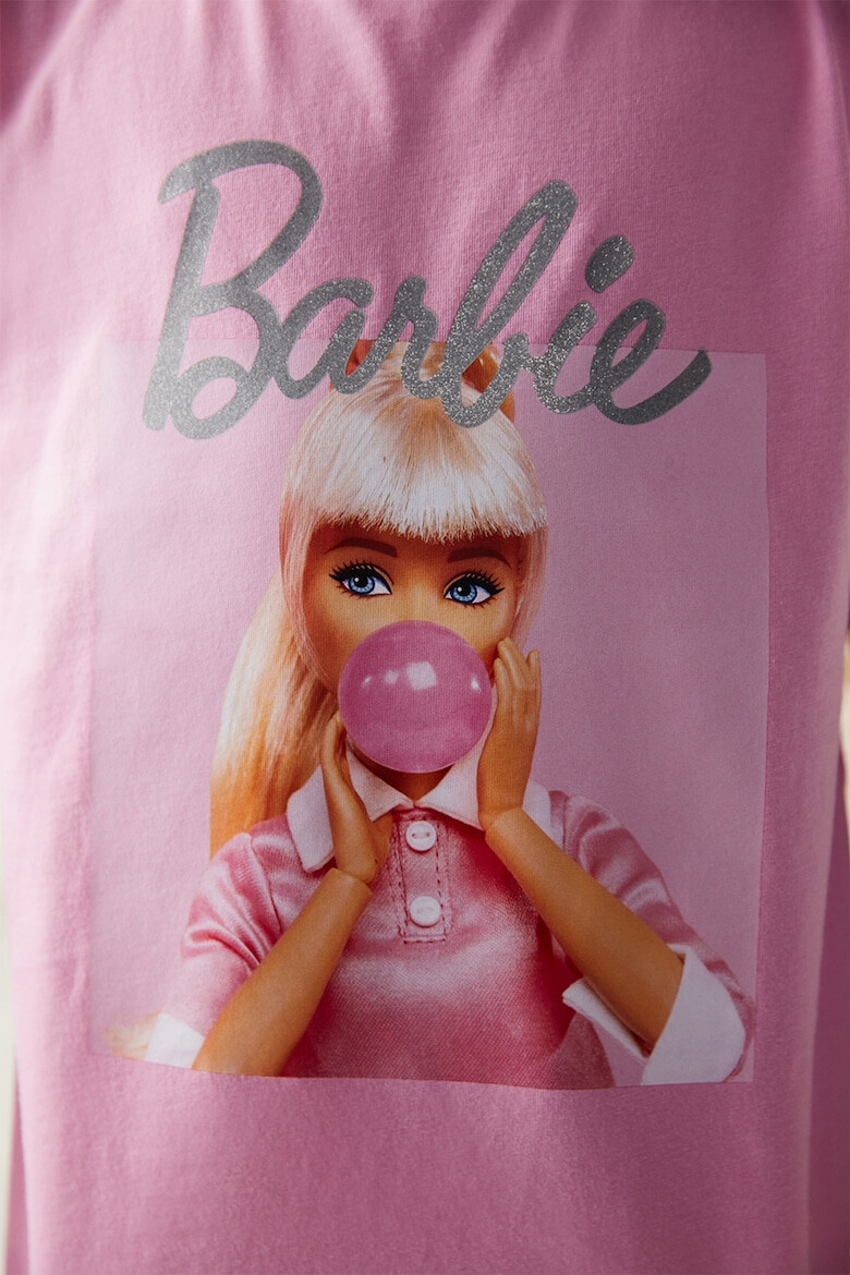 Penti Pijama din bumbac cu imprimeu Barbie - Pled.ro