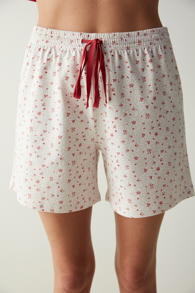 Penti Pantaloni scurti de pijama cu imprimeu floral - Pled.ro