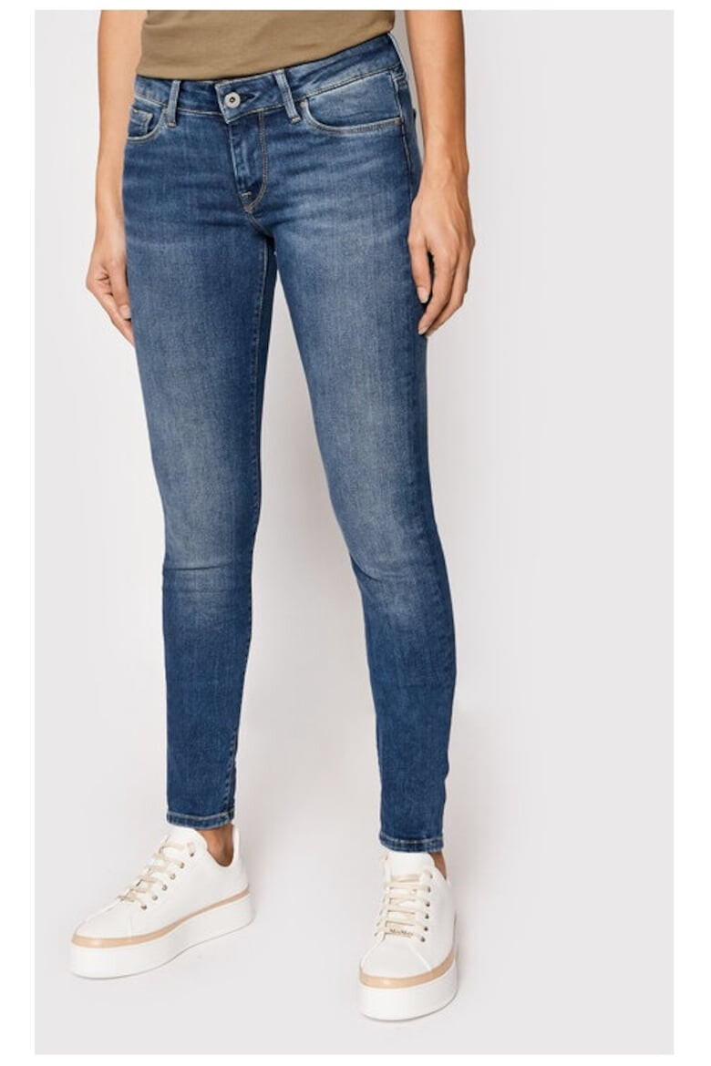 Pepe Jeans Blugi dama 28817 Bumbac Albastru - Pled.ro