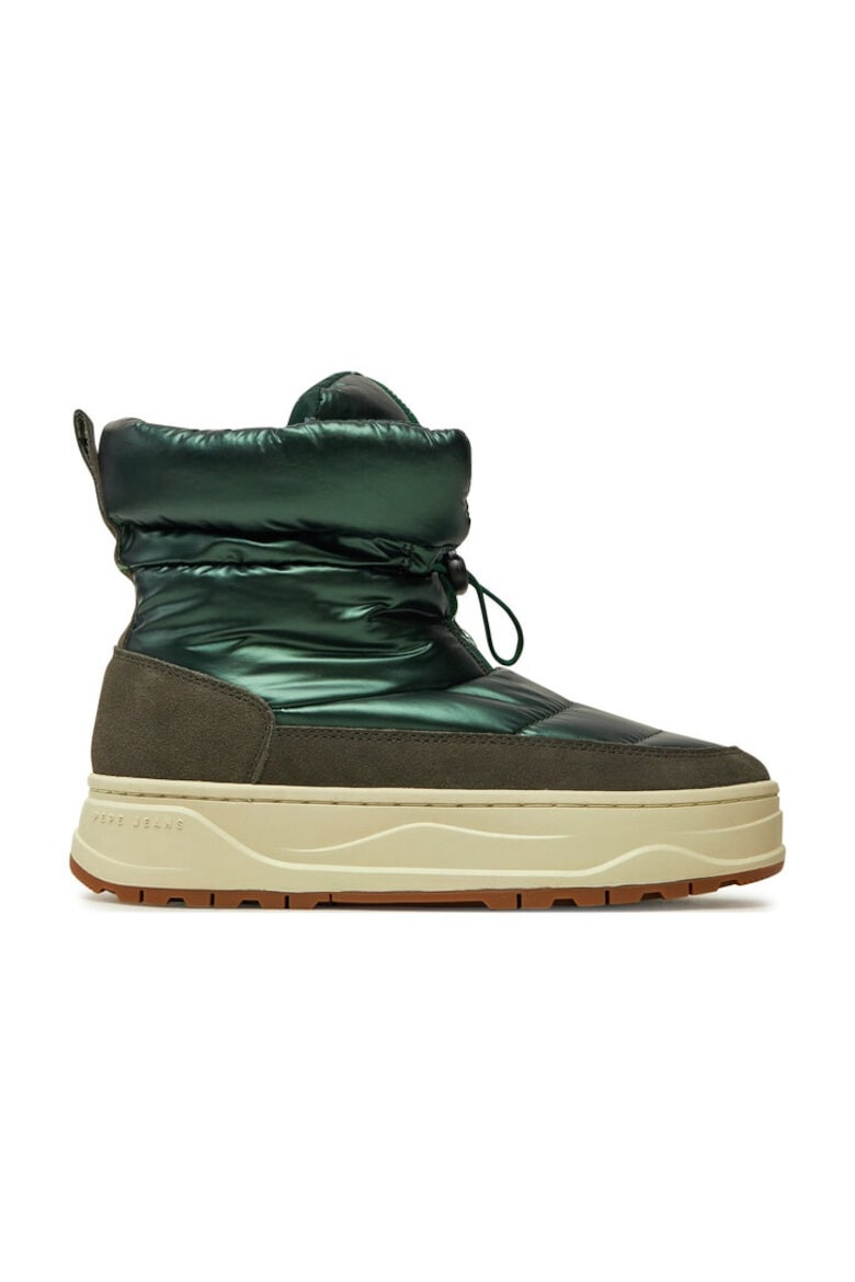 Pepe Jeans Cizme de zapada PLS50554 Verde Piele naturala - Pled.ro