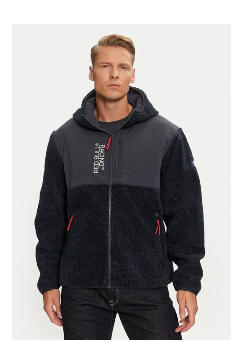 Pepe Jeans Geaca Red Bull Racing RM490005 Bleumarin Regular Fit Poliamida - Pled.ro