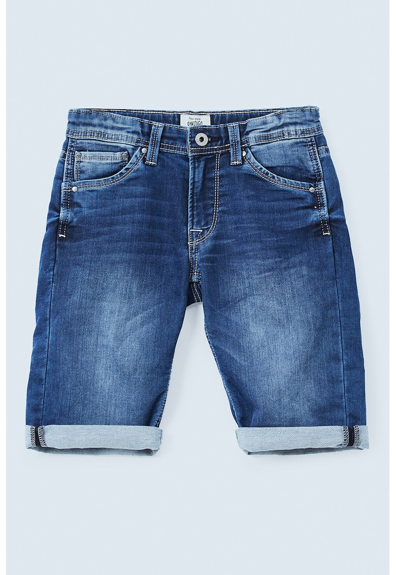 Pepe Jeans London Bermude de denim cu mansete pliate - Pled.ro