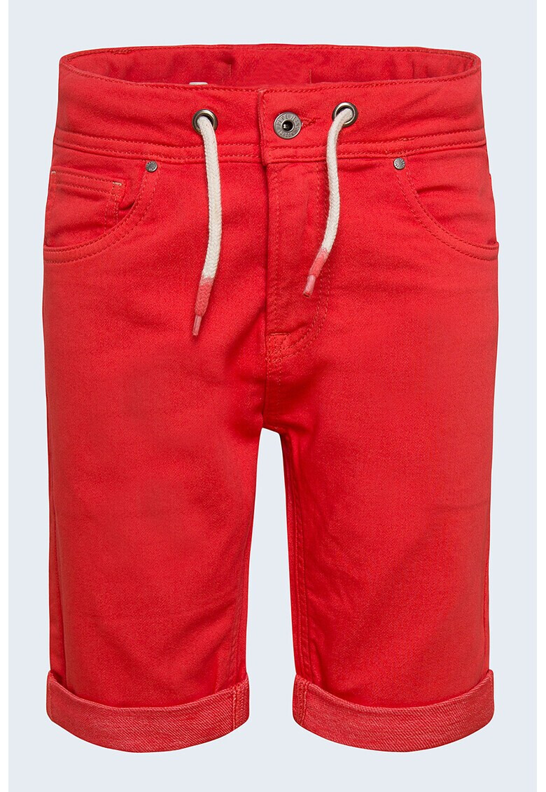 Pepe Jeans London Bermude de denim cu snur in talie Joe - Pled.ro