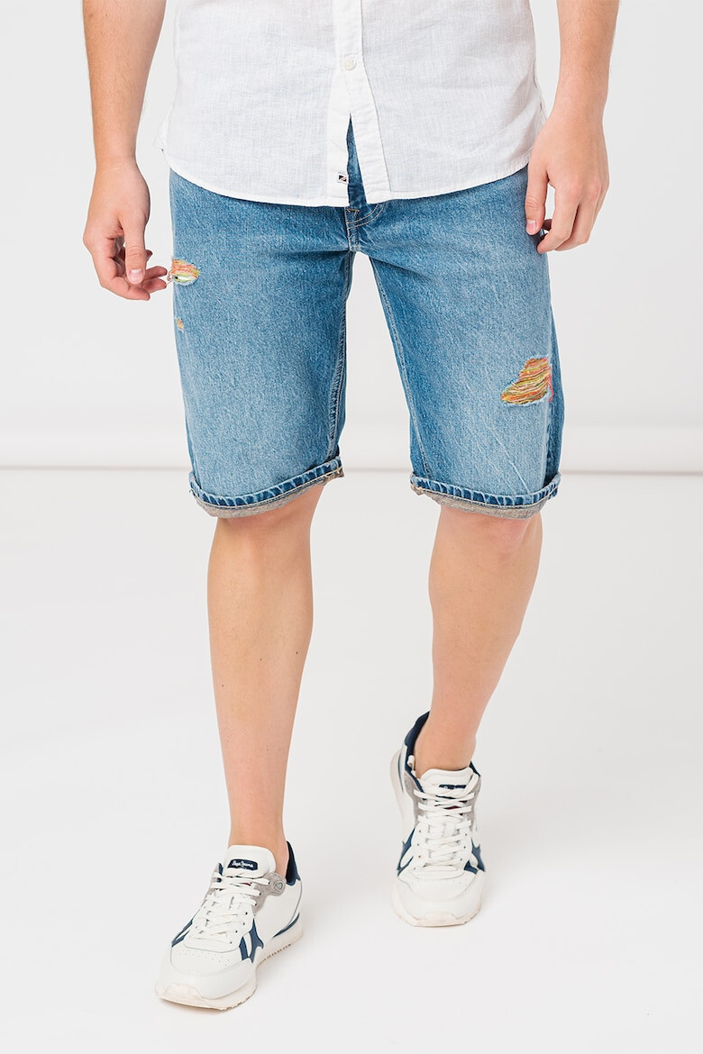 Pepe Jeans London Bermude relaxed fit din denim Callen - Pled.ro