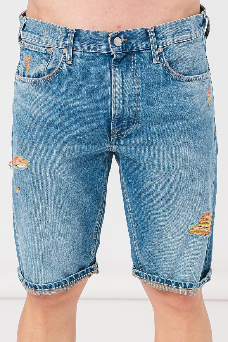 Pepe Jeans London Bermude relaxed fit din denim Callen - Pled.ro