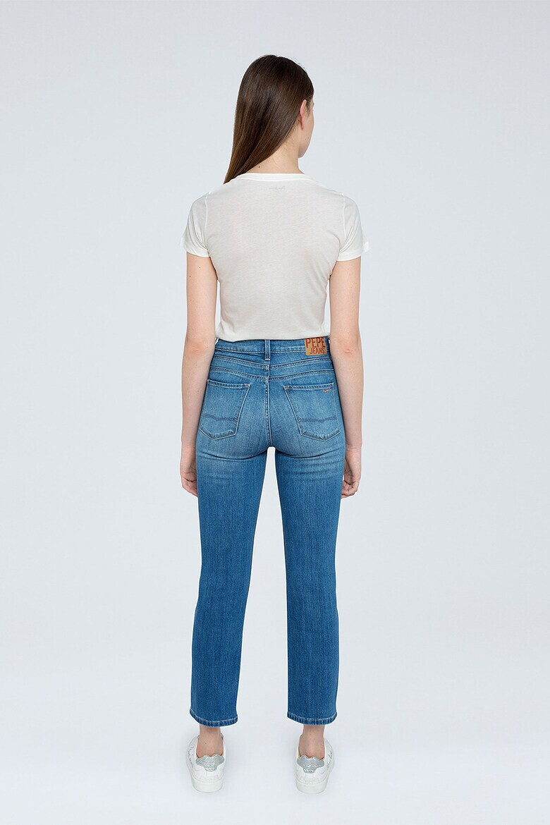 Pepe Jeans London Blugi crop slim fit - Pled.ro