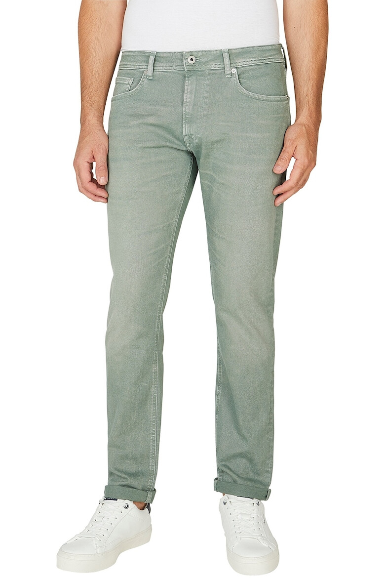 Pepe Jeans London Blugi cu croiala conica si aspect decolorat - Pled.ro