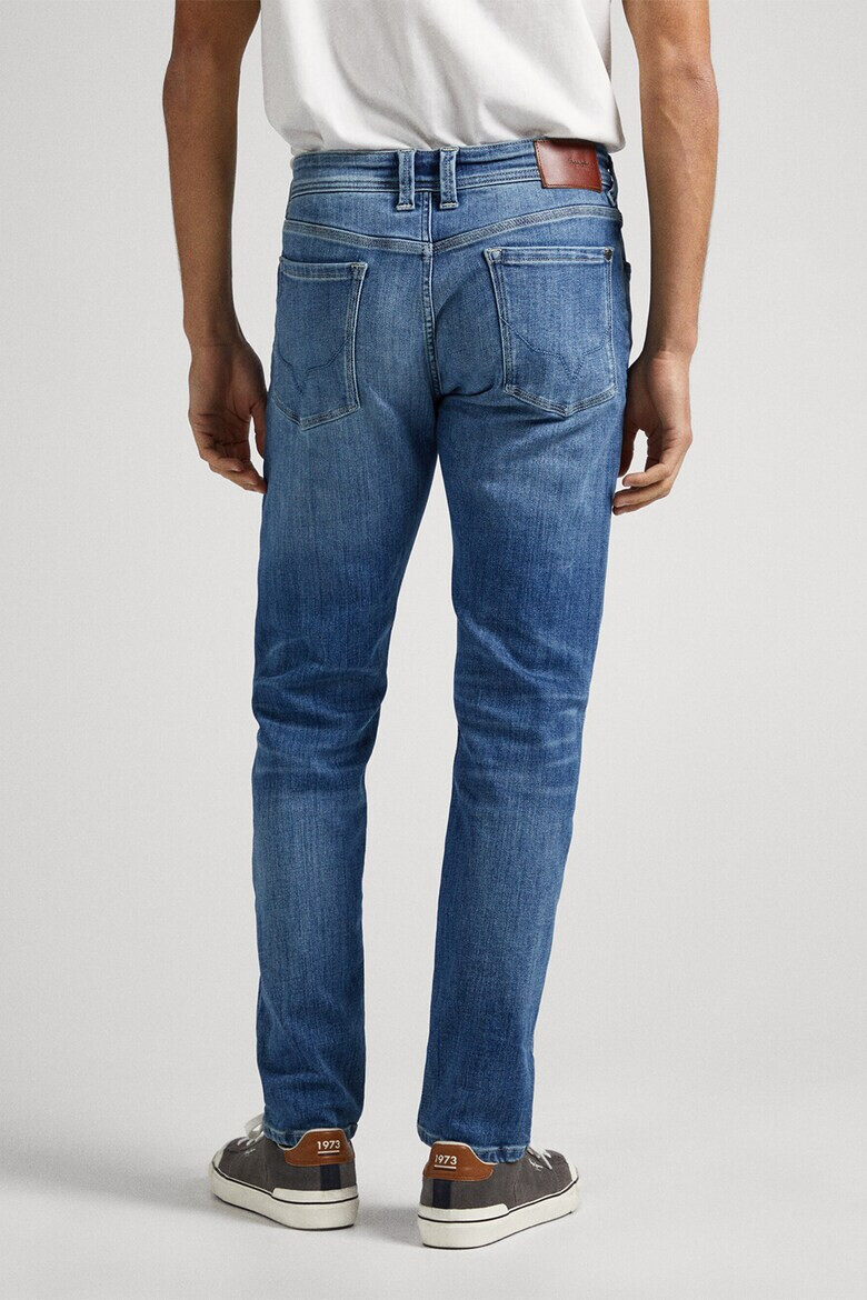 Pepe Jeans London Blugi cu croiala dreapta si 5 buzunare Hatch - Pled.ro