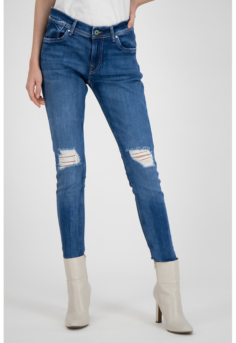 Pepe Jeans London Blugi cu detalii cu aspect deteriorat - Pled.ro