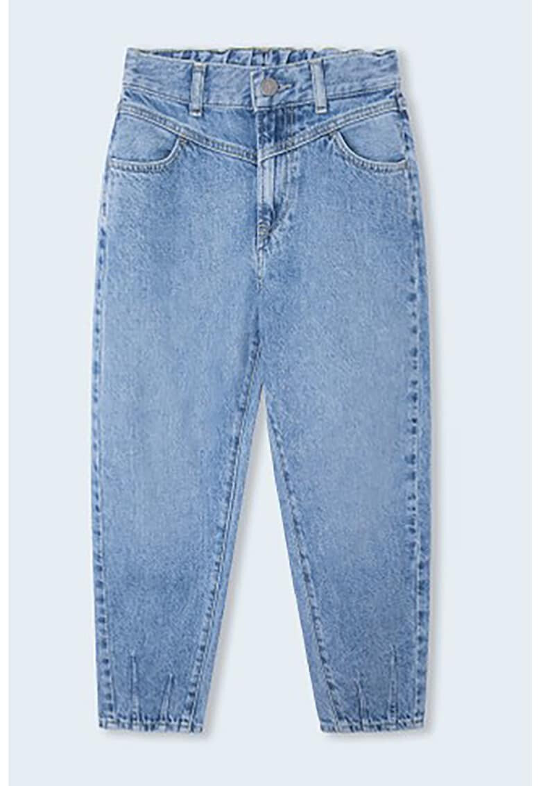 Pepe Jeans London Blugi cu talie inalta si aspect decolorat - Pled.ro