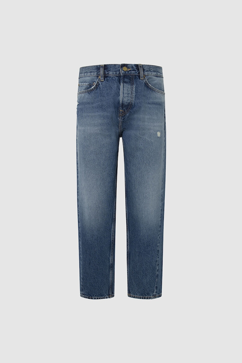 Pepe Jeans London Blugi cu talie medie si aspect decolorat - Pled.ro