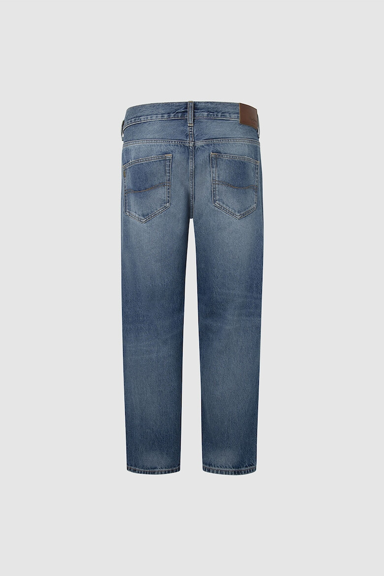 Pepe Jeans London Blugi cu talie medie si aspect decolorat - Pled.ro