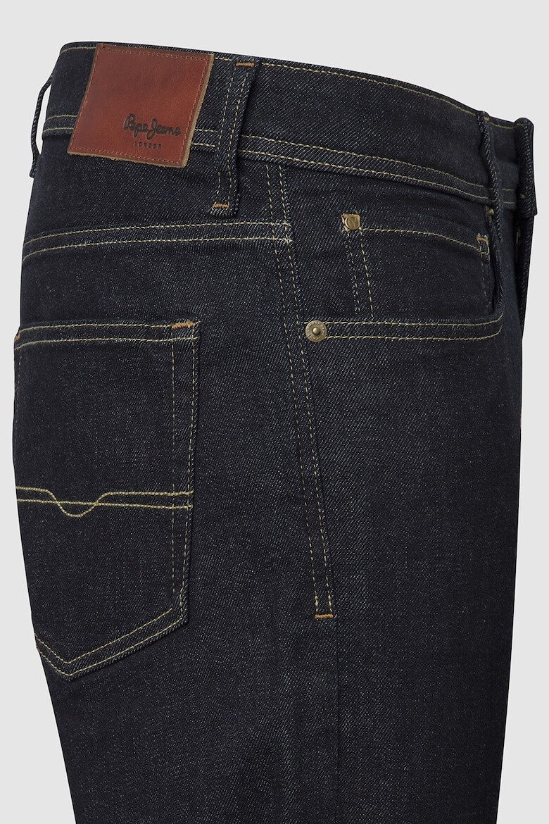 Pepe Jeans London Blugi low cut cu croiala conica - Pled.ro