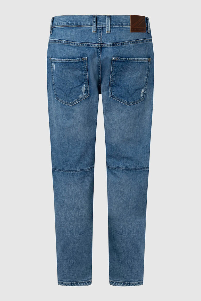 Pepe Jeans London Blugi relaxed fit cu detalii cu aspect deteriorat Easton - Pled.ro