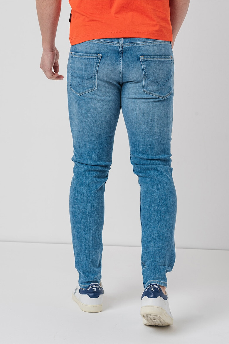 Pepe Jeans London Blugi skinny cu aspect decolorat - Pled.ro