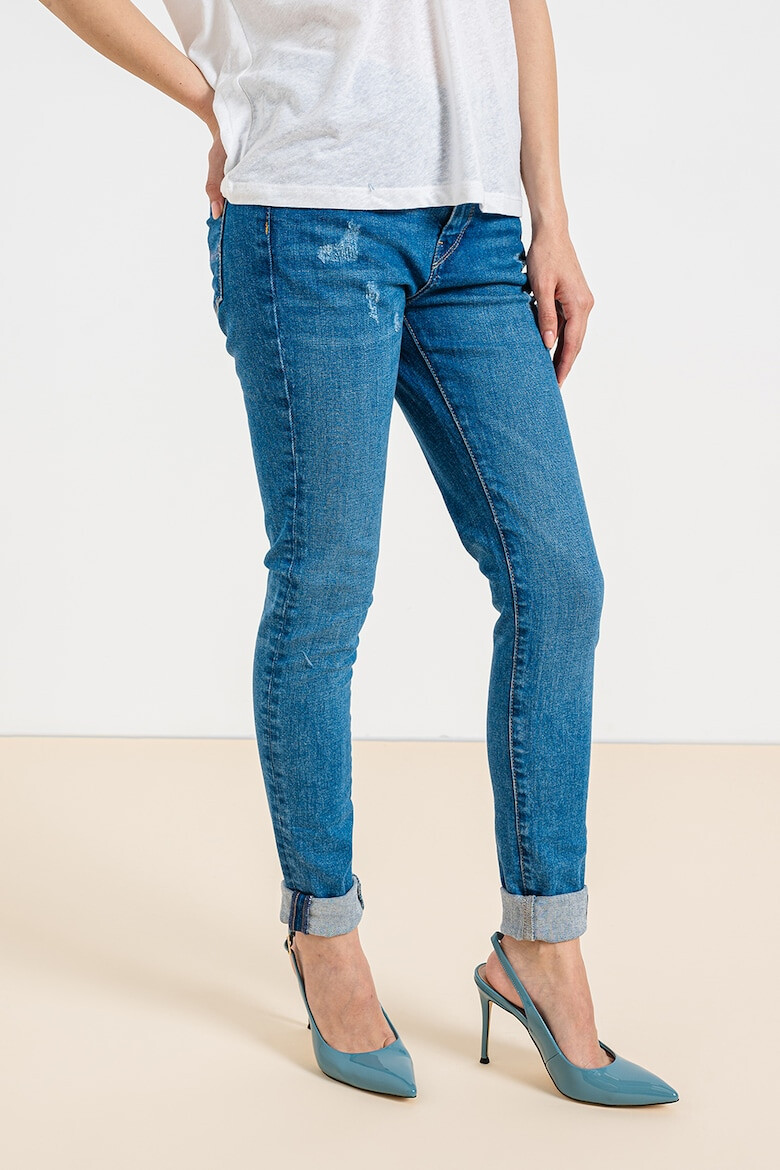 Pepe Jeans London Blugi skinny cu aspect decolorat - Pled.ro