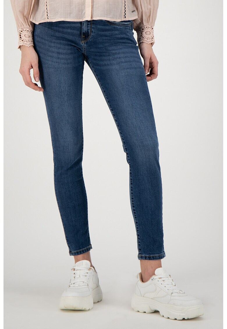 Pepe Jeans London Blugi skinny cu aspect decolorat Pixie - Pled.ro